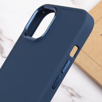 TPU чохол Bonbon Metal Style для Apple iPhone 12 Pro Max (6.7") Синій / Cosmos blue TPU чохол Bonbon Metal Style для Apple iPhone 12 Pro Max (6.7") Синій / Cosmos blue