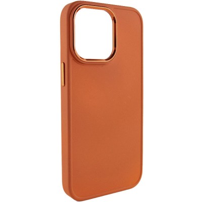TPU чохол Bonbon Metal Style для Apple iPhone 13 Pro (6.1") Помаранчевий / Papaya TPU чохол Bonbon Metal Style для Apple iPhone 13 Pro (6.1") Помаранчевий / Papaya