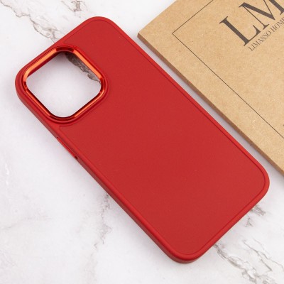 TPU чохол Bonbon Metal Style для Apple iPhone 13 Pro (6.1") Червоний / Red TPU чохол Bonbon Metal Style для Apple iPhone 13 Pro (6.1") Червоний / Red