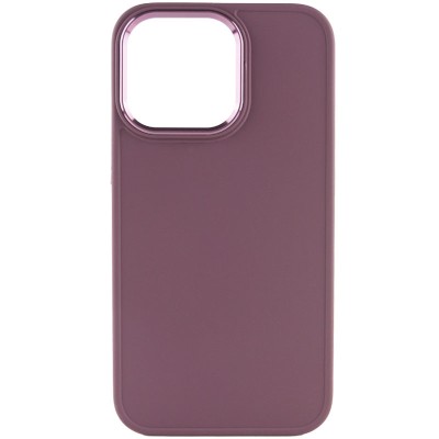 TPU чохол Bonbon Metal Style для Apple iPhone 13 Pro Max (6.7") Бордовий / Plum TPU чохол Bonbon Metal Style для Apple iPhone 13 Pro Max (6.7") Бордовий / Plum