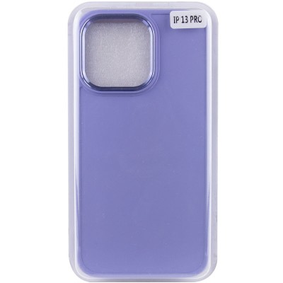 TPU чохол Bonbon Metal Style для Apple iPhone 13 Pro Max (6.7") Бузковий / Dasheen TPU чохол Bonbon Metal Style для Apple iPhone 13 Pro Max (6.7") Бузковий / Dasheen