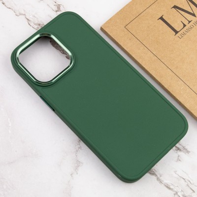 TPU чохол Bonbon Metal Style для Apple iPhone 13 Pro Max (6.7") Зелений / Army green TPU чохол Bonbon Metal Style для Apple iPhone 13 Pro Max (6.7") Зелений / Army green