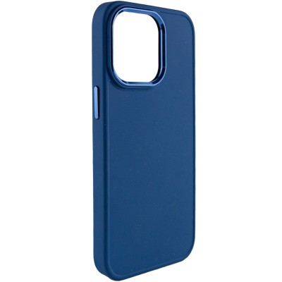 TPU чохол Bonbon Metal Style для Apple iPhone 13 Pro Max (6.7") Синій / Cosmos blue TPU чохол Bonbon Metal Style для Apple iPhone 13 Pro Max (6.7") Синій / Cosmos blue