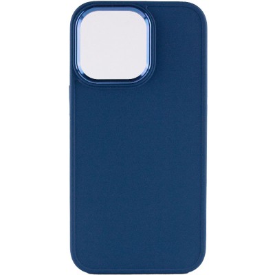 TPU чохол Bonbon Metal Style для Apple iPhone 13 Pro Max (6.7") Синій / Cosmos blue TPU чохол Bonbon Metal Style для Apple iPhone 13 Pro Max (6.7") Синій / Cosmos blue
