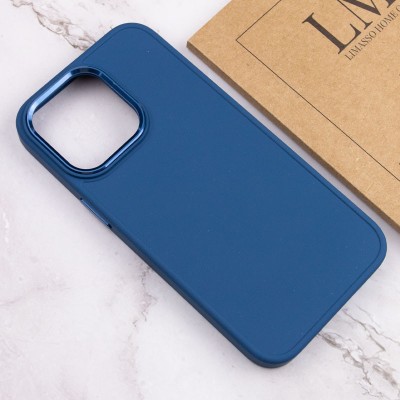 TPU чохол Bonbon Metal Style для Apple iPhone 13 Pro Max (6.7") Синій / Cosmos blue TPU чохол Bonbon Metal Style для Apple iPhone 13 Pro Max (6.7") Синій / Cosmos blue