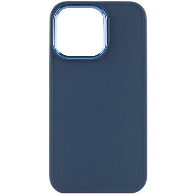 TPU чохол Bonbon Metal Style для Apple iPhone 13 Pro Max (6.7") Синій / Denim Blue TPU чохол Bonbon Metal Style для Apple iPhone 13 Pro Max (6.7") Синій / Denim Blue