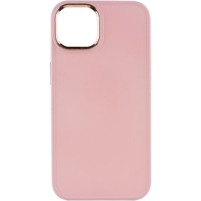 TPU чохол Bonbon Metal Style для Apple iPhone 14 (6.1") Рожевий / Light pink TPU чохол Bonbon Metal Style для Apple iPhone 14 (6.1") Рожевий / Light pink