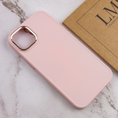 TPU чохол Bonbon Metal Style для Apple iPhone 14 (6.1") Рожевий / Light pink TPU чохол Bonbon Metal Style для Apple iPhone 14 (6.1") Рожевий / Light pink