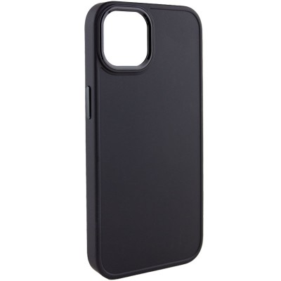 TPU чохол Bonbon Metal Style для Apple iPhone 14 (6.1") Чорний / Black TPU чохол Bonbon Metal Style для Apple iPhone 14 (6.1") Чорний / Black