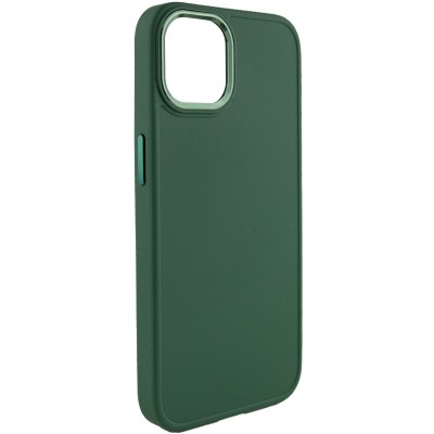 TPU чохол Bonbon Metal Style для Apple iPhone 14 Plus (6.7") Зелений / Pine green TPU чохол Bonbon Metal Style для Apple iPhone 14 Plus (6.7") Зелений / Pine green