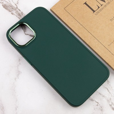 TPU чохол Bonbon Metal Style для Apple iPhone 14 Plus (6.7") Зелений / Pine green TPU чохол Bonbon Metal Style для Apple iPhone 14 Plus (6.7") Зелений / Pine green