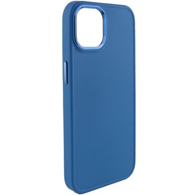 TPU чохол Bonbon Metal Style для Apple iPhone 14 Plus (6.7") Синій / Denim Blue TPU чохол Bonbon Metal Style для Apple iPhone 14 Plus (6.7") Синій / Denim Blue