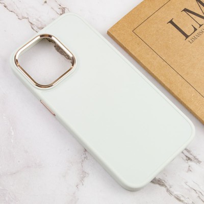 TPU чохол Bonbon Metal Style для Apple iPhone 14 Pro (6.1") Білий / White TPU чохол Bonbon Metal Style для Apple iPhone 14 Pro (6.1") Білий / White