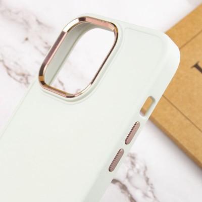 TPU чохол Bonbon Metal Style для Apple iPhone 14 Pro (6.1") Білий / White TPU чохол Bonbon Metal Style для Apple iPhone 14 Pro (6.1") Білий / White