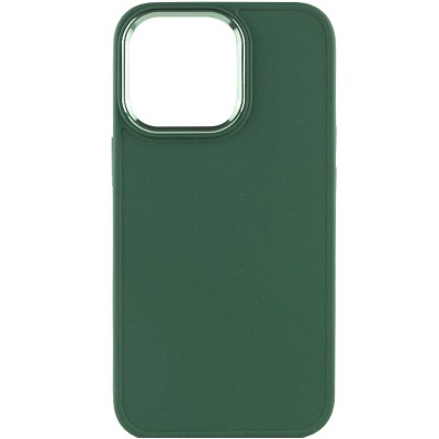 TPU чохол Bonbon Metal Style для Apple iPhone 14 Pro (6.1") Зелений / Army green TPU чохол Bonbon Metal Style для Apple iPhone 14 Pro (6.1") Зелений / Army green