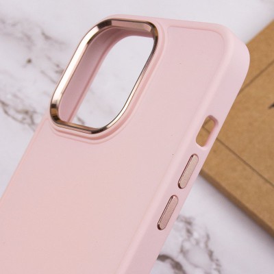TPU чохол Bonbon Metal Style для Apple iPhone 14 Pro (6.1") Рожевий / Light pink TPU чохол Bonbon Metal Style для Apple iPhone 14 Pro (6.1") Рожевий / Light pink