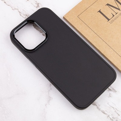 TPU чохол Bonbon Metal Style для Apple iPhone 14 Pro (6.1") Чорний / Black TPU чохол Bonbon Metal Style для Apple iPhone 14 Pro (6.1") Чорний / Black