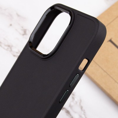TPU чохол Bonbon Metal Style для Apple iPhone 14 Pro (6.1") Чорний / Black TPU чохол Bonbon Metal Style для Apple iPhone 14 Pro (6.1") Чорний / Black