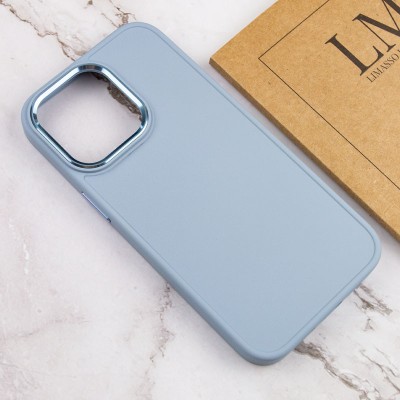 TPU чохол Bonbon Metal Style для Apple iPhone 14 Pro Max (6.7") Блакитний / Mist blue TPU чохол Bonbon Metal Style для Apple iPhone 14 Pro Max (6.7") Блакитний / Mist blue