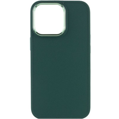 TPU чохол Bonbon Metal Style для Apple iPhone 14 Pro Max (6.7") Зелений / Pine green TPU чохол Bonbon Metal Style для Apple iPhone 14 Pro Max (6.7") Зелений / Pine green