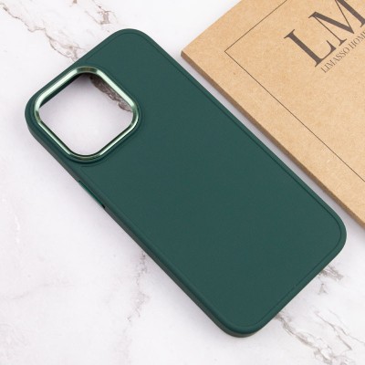 TPU чохол Bonbon Metal Style для Apple iPhone 14 Pro Max (6.7") Зелений / Pine green TPU чохол Bonbon Metal Style для Apple iPhone 14 Pro Max (6.7") Зелений / Pine green