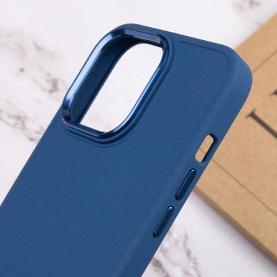 TPU чохол Bonbon Metal Style для Apple iPhone 14 Pro Max (6.7") Синій / Cosmos blue TPU чохол Bonbon Metal Style для Apple iPhone 14 Pro Max (6.7") Синій / Cosmos blue