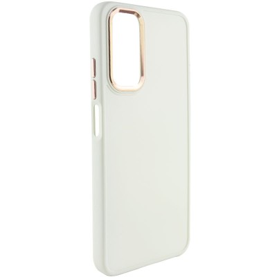 TPU чохол Bonbon Metal Style для Samsung Galaxy A14 4G/5G Білий / White TPU чохол Bonbon Metal Style для Samsung Galaxy A14 4G/5G Білий / White
