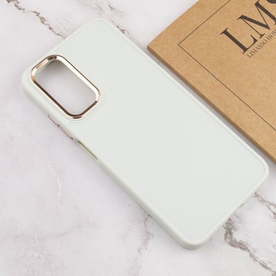 TPU чохол Bonbon Metal Style для Samsung Galaxy A14 4G/5G Білий / White TPU чохол Bonbon Metal Style для Samsung Galaxy A14 4G/5G Білий / White
