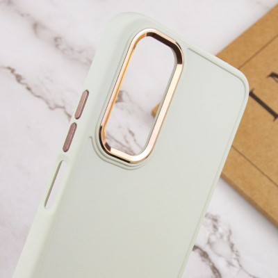 TPU чохол Bonbon Metal Style для Samsung Galaxy A14 4G/5G Білий / White TPU чохол Bonbon Metal Style для Samsung Galaxy A14 4G/5G Білий / White