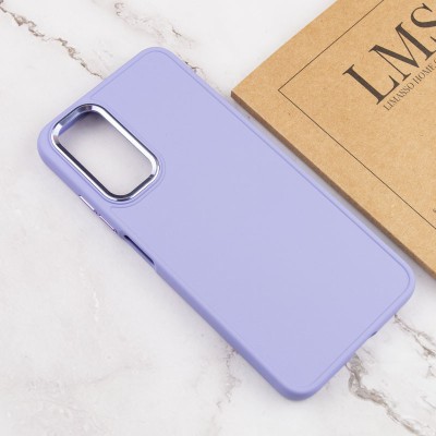 TPU чохол Bonbon Metal Style для Samsung Galaxy A14 4G/5G Бузковий / Dasheen