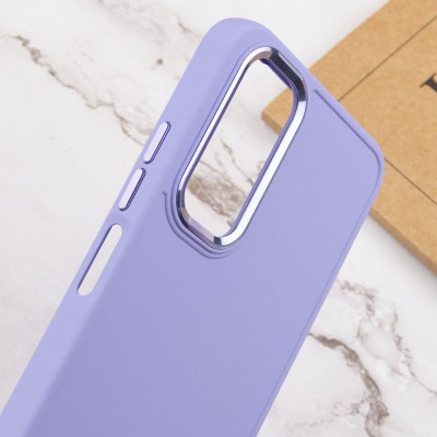 TPU чохол Bonbon Metal Style для Samsung Galaxy A14 4G/5G Бузковий / Dasheen