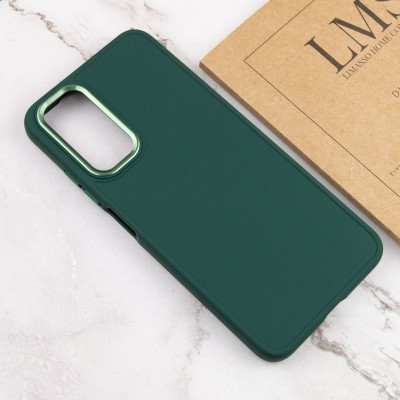 TPU чохол Bonbon Metal Style для Samsung Galaxy A34 5G Зелений / Army green TPU чохол Bonbon Metal Style для Samsung Galaxy A34 5G Зелений / Army green