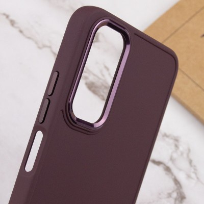 TPU чохол Bonbon Metal Style для Samsung Galaxy A54 5G Бордовий / Plum TPU чохол Bonbon Metal Style для Samsung Galaxy A54 5G Бордовий / Plum