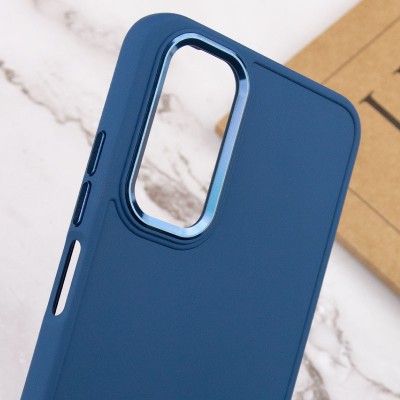 TPU чохол Bonbon Metal Style для Samsung Galaxy A54 5G Синій / Denim Blue TPU чохол Bonbon Metal Style для Samsung Galaxy A54 5G Синій / Denim Blue