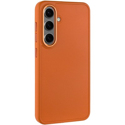 TPU чохол Bonbon Metal Style для Samsung Galaxy S23 Помаранчевий / Papaya TPU чохол Bonbon Metal Style для Samsung Galaxy S23 Помаранчевий / Papaya