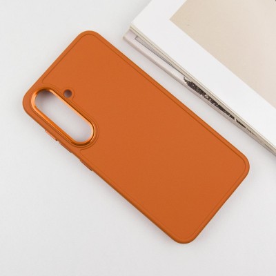 TPU чохол Bonbon Metal Style для Samsung Galaxy S23 Помаранчевий / Papaya TPU чохол Bonbon Metal Style для Samsung Galaxy S23 Помаранчевий / Papaya