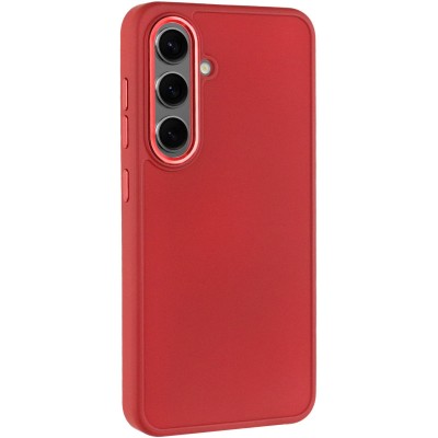 TPU чохол Bonbon Metal Style для Samsung Galaxy S23 Червоний / Red TPU чохол Bonbon Metal Style для Samsung Galaxy S23 Червоний / Red
