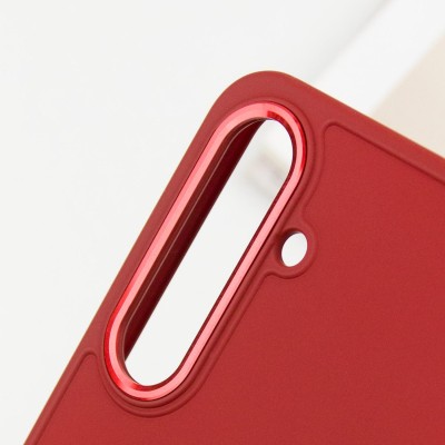 TPU чохол Bonbon Metal Style для Samsung Galaxy S23 Червоний / Red TPU чохол Bonbon Metal Style для Samsung Galaxy S23 Червоний / Red
