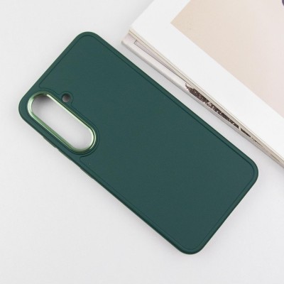TPU чохол Bonbon Metal Style для Samsung Galaxy S23+ Зелений / Pine green TPU чохол Bonbon Metal Style для Samsung Galaxy S23+ Зелений / Pine green