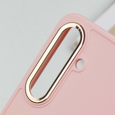 TPU чохол Bonbon Metal Style для Samsung Galaxy S23+ Рожевий / Light pink