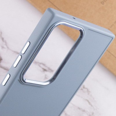 TPU чохол Bonbon Metal Style для Samsung Galaxy S24 Ultra Блакитний / Mist blue TPU чохол Bonbon Metal Style для Samsung Galaxy S24 Ultra Блакитний / Mist blue