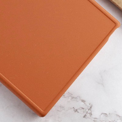 TPU чохол Bonbon Metal Style для Samsung Galaxy S24 Ultra Помаранчевий / Papaya TPU чохол Bonbon Metal Style для Samsung Galaxy S24 Ultra Помаранчевий / Papaya