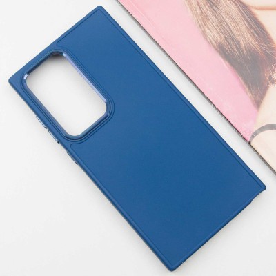 TPU чохол Bonbon Metal Style для Samsung Galaxy S24 Ultra Синій / Denim Blue TPU чохол Bonbon Metal Style для Samsung Galaxy S24 Ultra Синій / Denim Blue