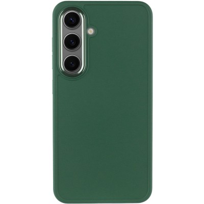 TPU чохол Bonbon Metal Style для Samsung Galaxy S24 Зелений / Army green TPU чохол Bonbon Metal Style для Samsung Galaxy S24 Зелений / Army green