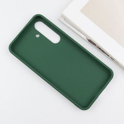 TPU чохол Bonbon Metal Style для Samsung Galaxy S24 Зелений / Army green TPU чохол Bonbon Metal Style для Samsung Galaxy S24 Зелений / Army green