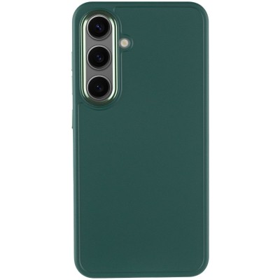 TPU чохол Bonbon Metal Style для Samsung Galaxy S24 Зелений / Pine green TPU чохол Bonbon Metal Style для Samsung Galaxy S24 Зелений / Pine green