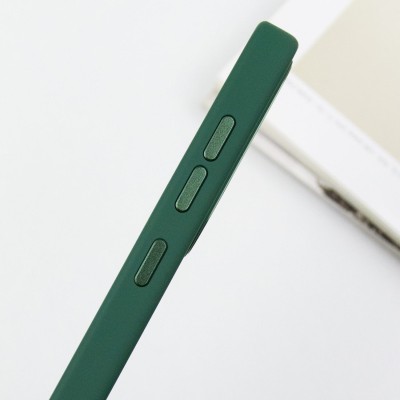 TPU чохол Bonbon Metal Style для Samsung Galaxy S24 Зелений / Pine green TPU чохол Bonbon Metal Style для Samsung Galaxy S24 Зелений / Pine green