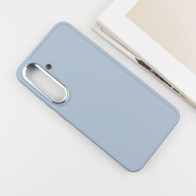 TPU чохол Bonbon Metal Style для Samsung Galaxy S24+ Блакитний / Mist blue TPU чохол Bonbon Metal Style для Samsung Galaxy S24+ Блакитний / Mist blue