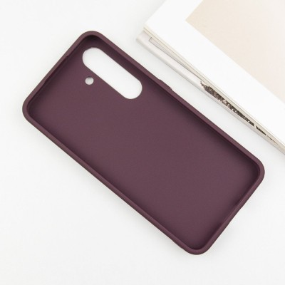 TPU чохол Bonbon Metal Style для Samsung Galaxy S24+ Бордовий / Plum TPU чохол Bonbon Metal Style для Samsung Galaxy S24+ Бордовий / Plum