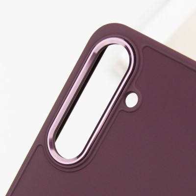 TPU чохол Bonbon Metal Style для Samsung Galaxy S24+ Бордовий / Plum TPU чохол Bonbon Metal Style для Samsung Galaxy S24+ Бордовий / Plum